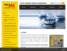 Tablet Screenshot of mag-gaz.pl